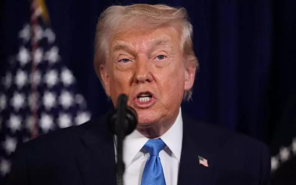 当地时间1月27日，美国总统特朗普表示，一支舰队正在向伊朗方向航行。 