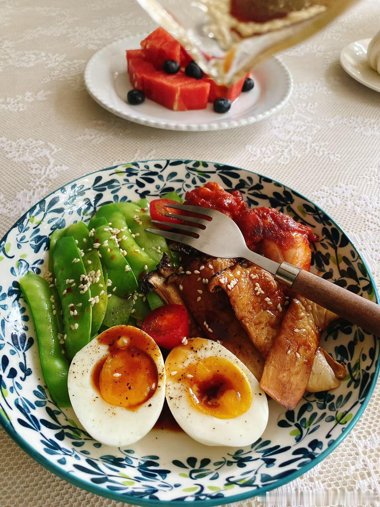每天要按时吃饭啊