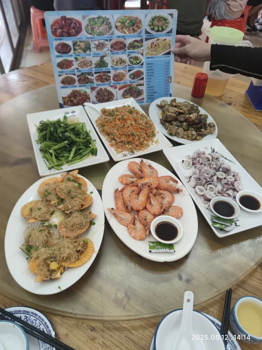 🎉赶海后来一餐大饱口福的海鲜！