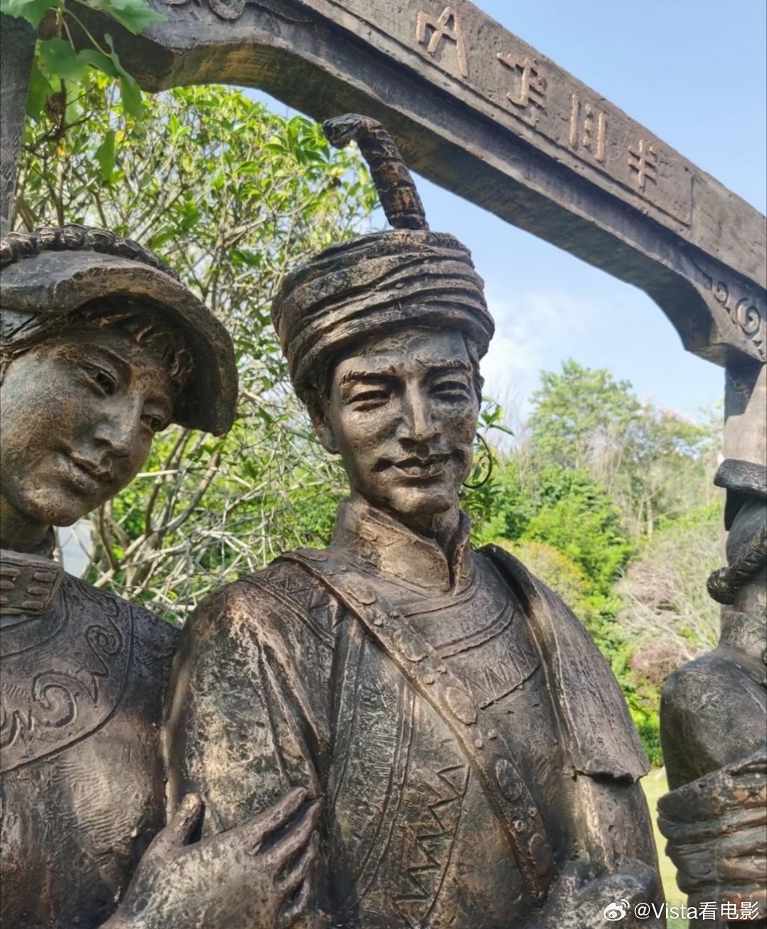 这个雕像好像此沙…春节档马上有戏电影镖人 此沙