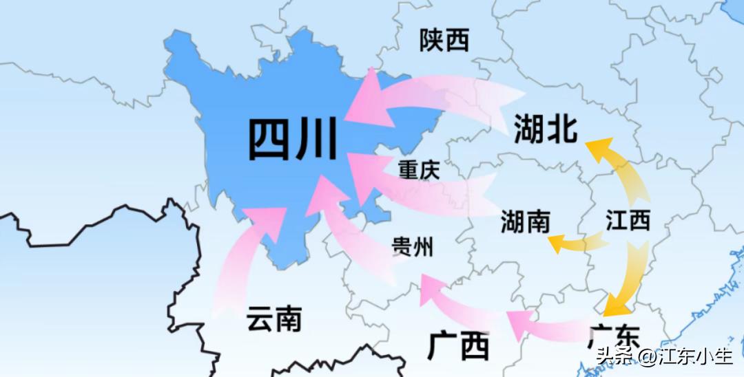 江西在移民史上有着浓墨重彩的一笔，有种说法叫做“江西填湖广”。很多老人说自己的祖