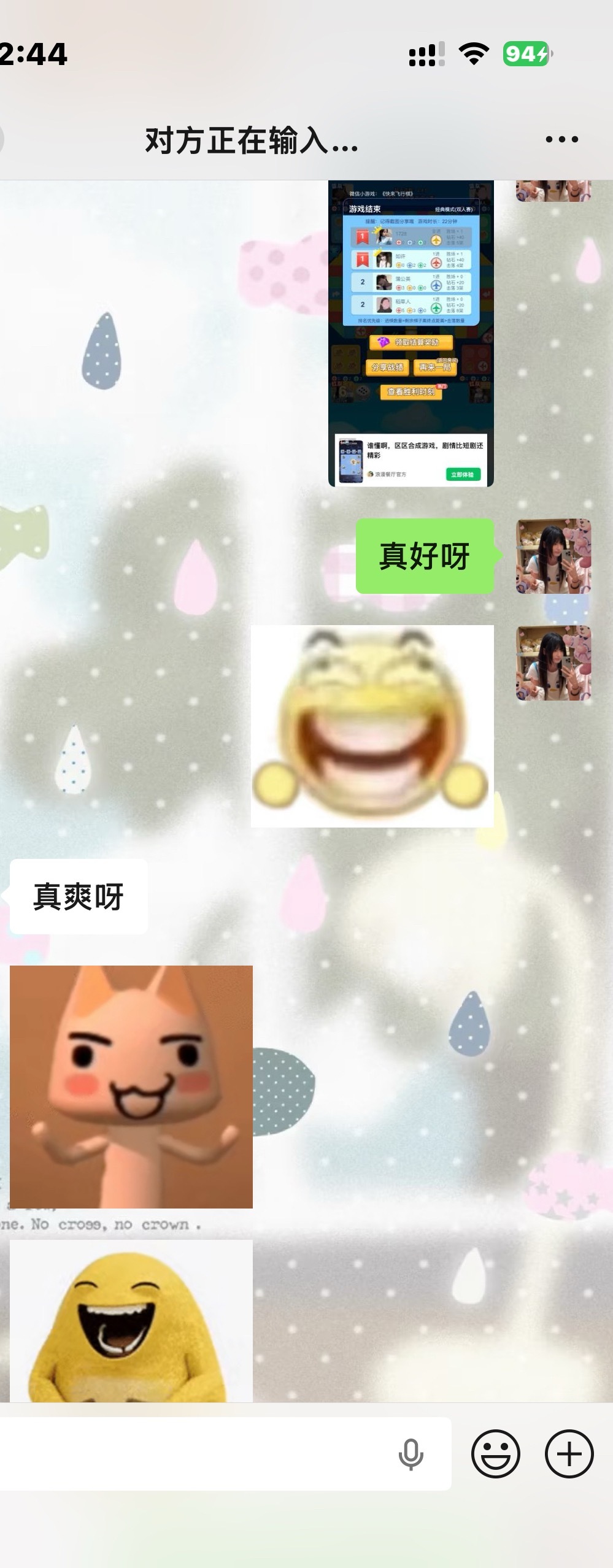 事实证明飞坤棋比较适合我和荷蛋。玩舒服了