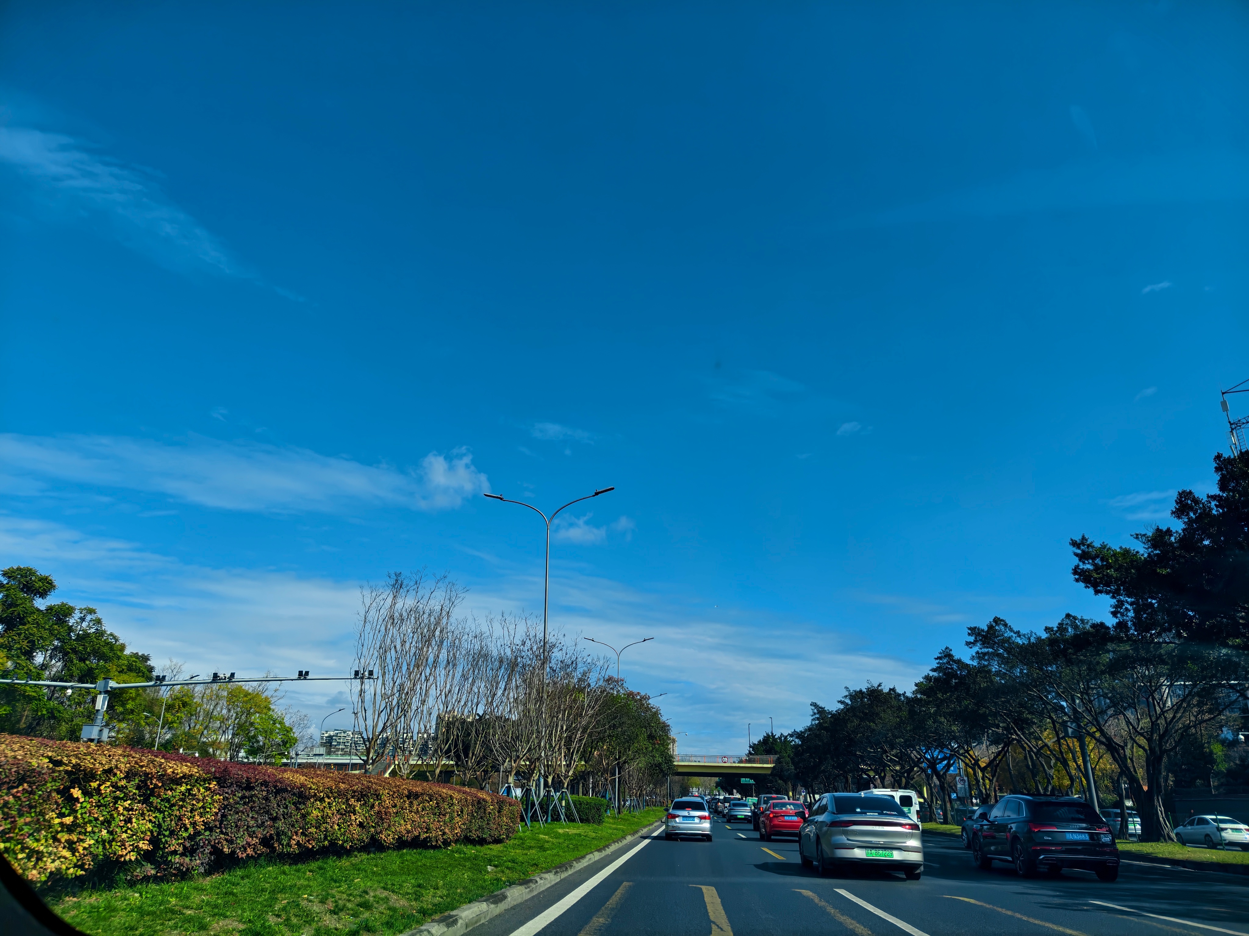 今天天气真不错，难得周末天气这么好 成都·光华