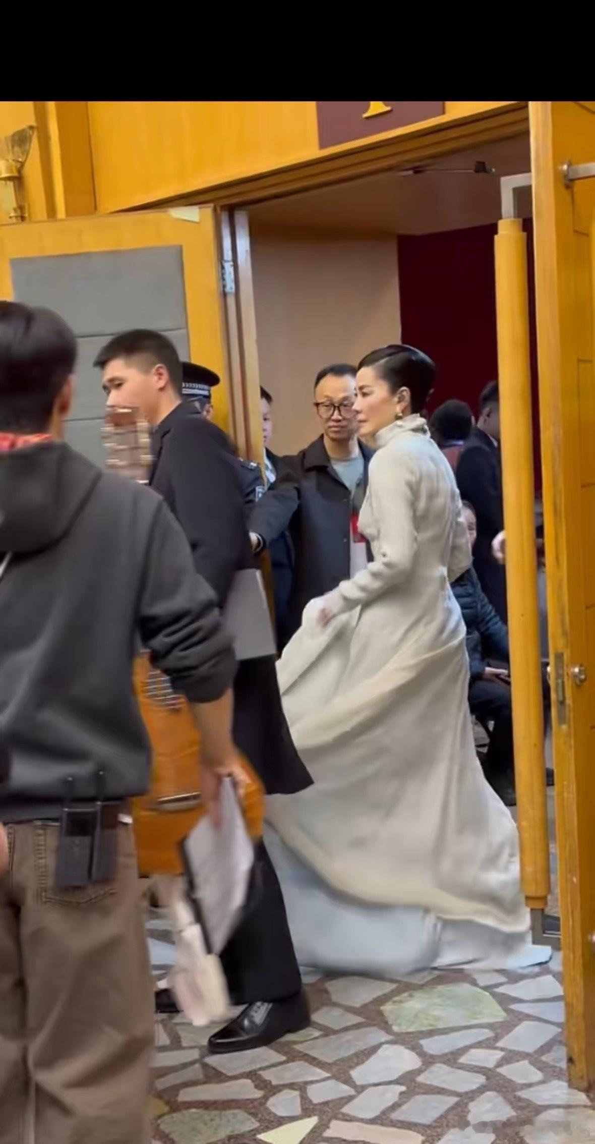 王菲春晚造型王菲现身春晚备播 王菲终于来了 