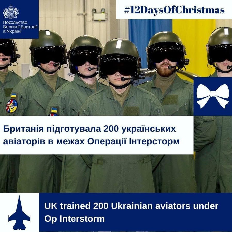 乌克兰UA[超话]  200 名乌克兰飞行员在 开始F-16 训练之前在英国完成
