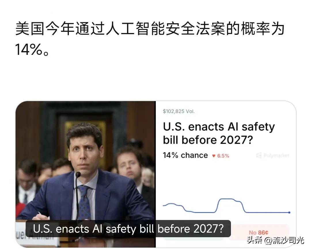 由于对Al安全问题的担忧，OpenAI今年不会上市。“我其实认为，鉴于安全方面发