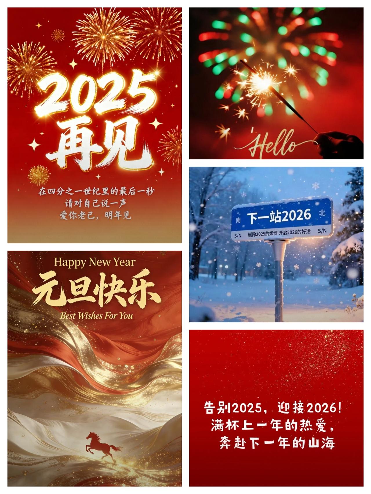 告辞2025年，迎接2026年。