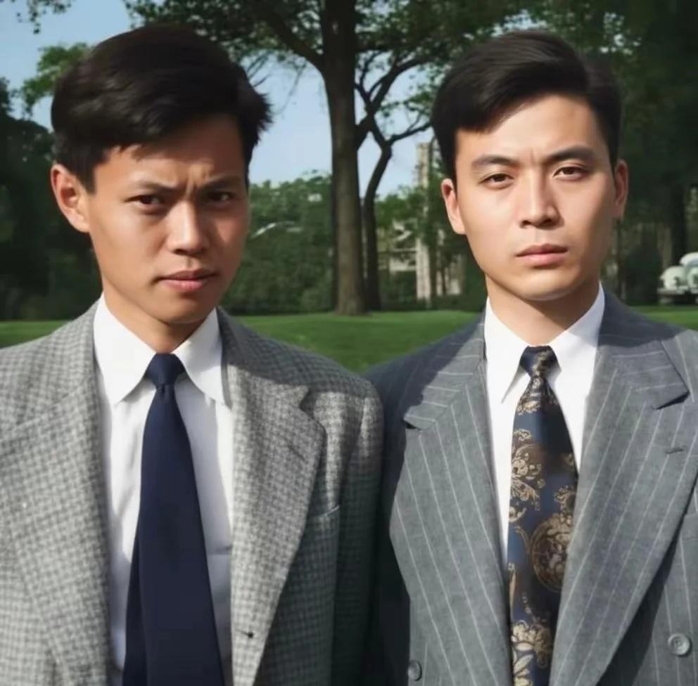 1949年杨振宁和邓稼先在芝加哥大学