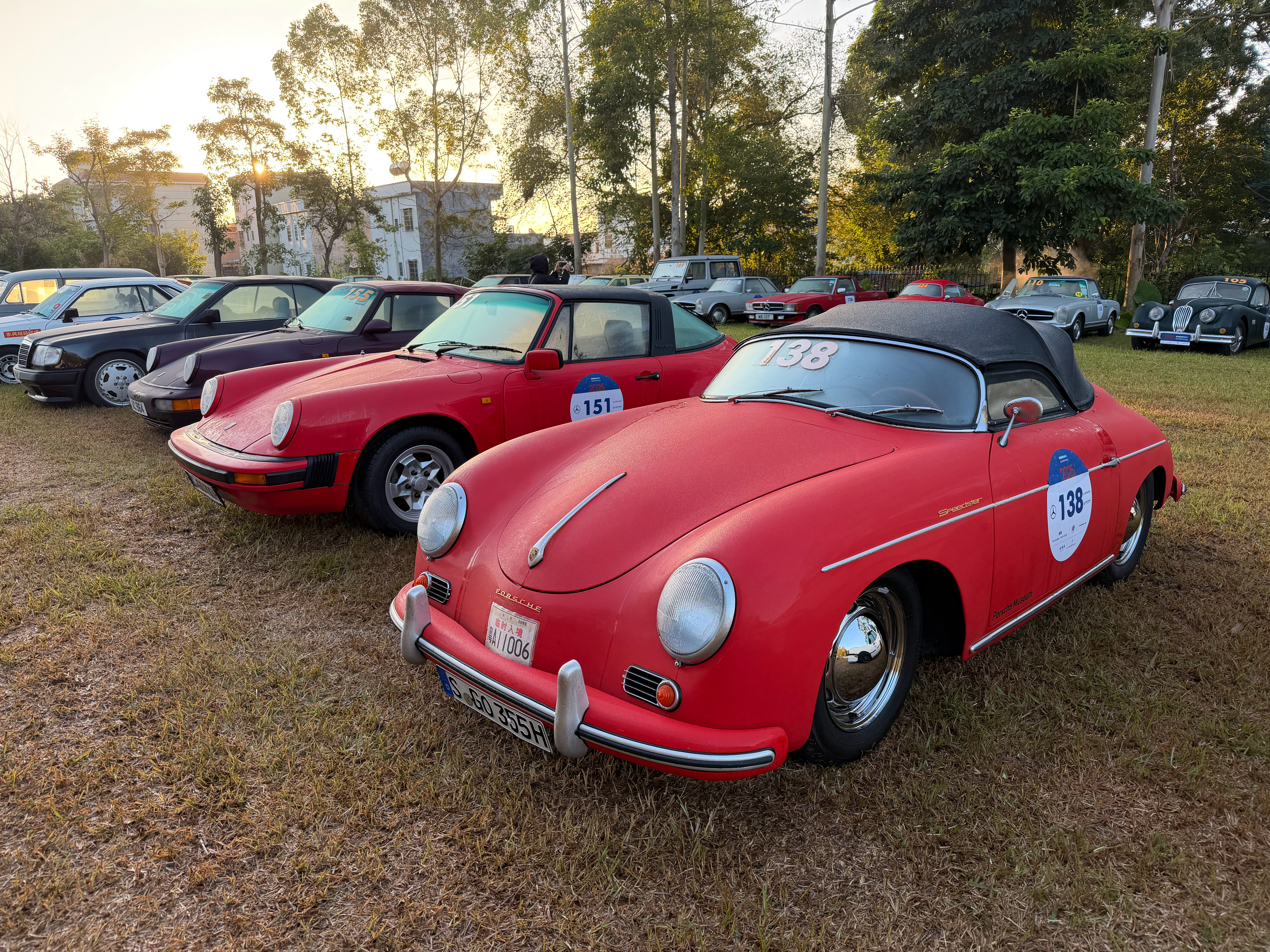 shen车视界 经典车活动上一定有保时捷的身影！这一次Mille Miglia中