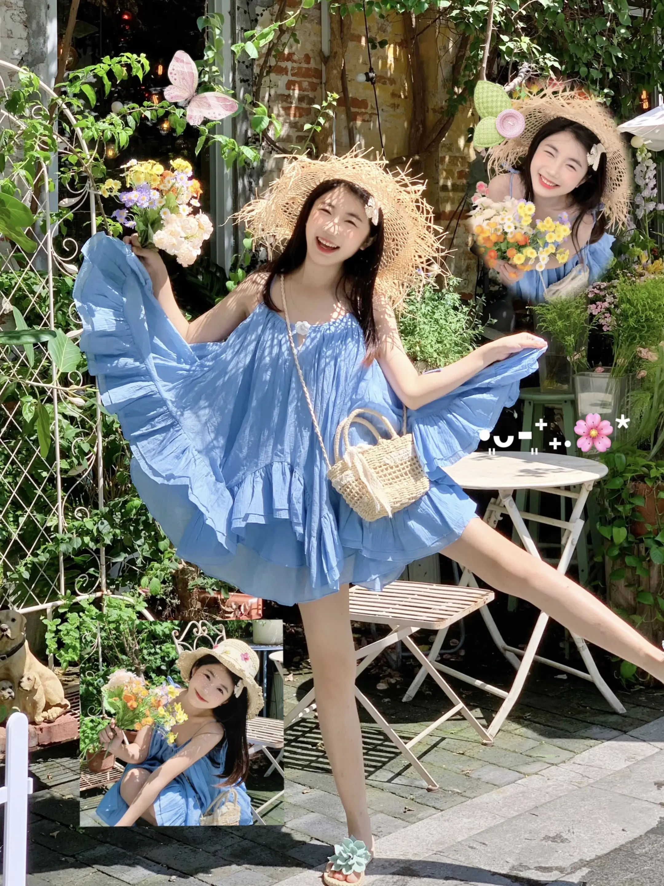 🫧🌷我和你要去闻闻新鲜的春天𓈒🍃。  🎀