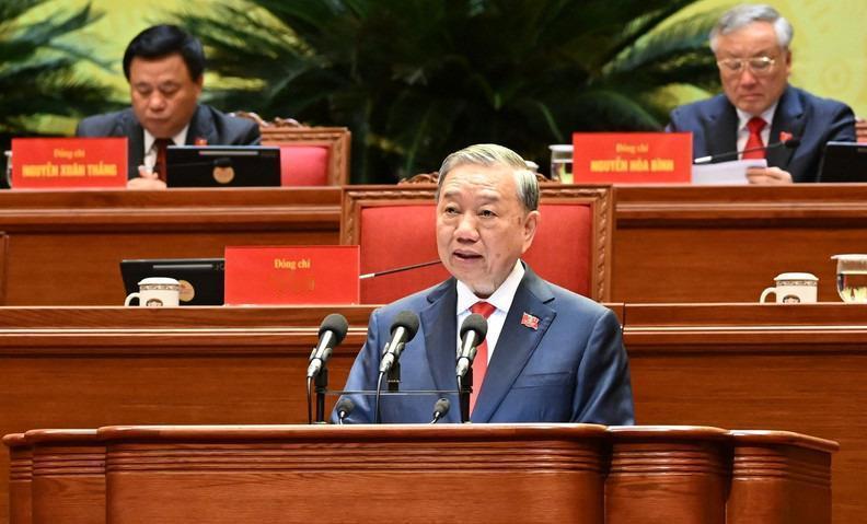 疯了吗，越南，在40分钟的演讲中，苏林承诺2026年至2030年的国内生产总值年