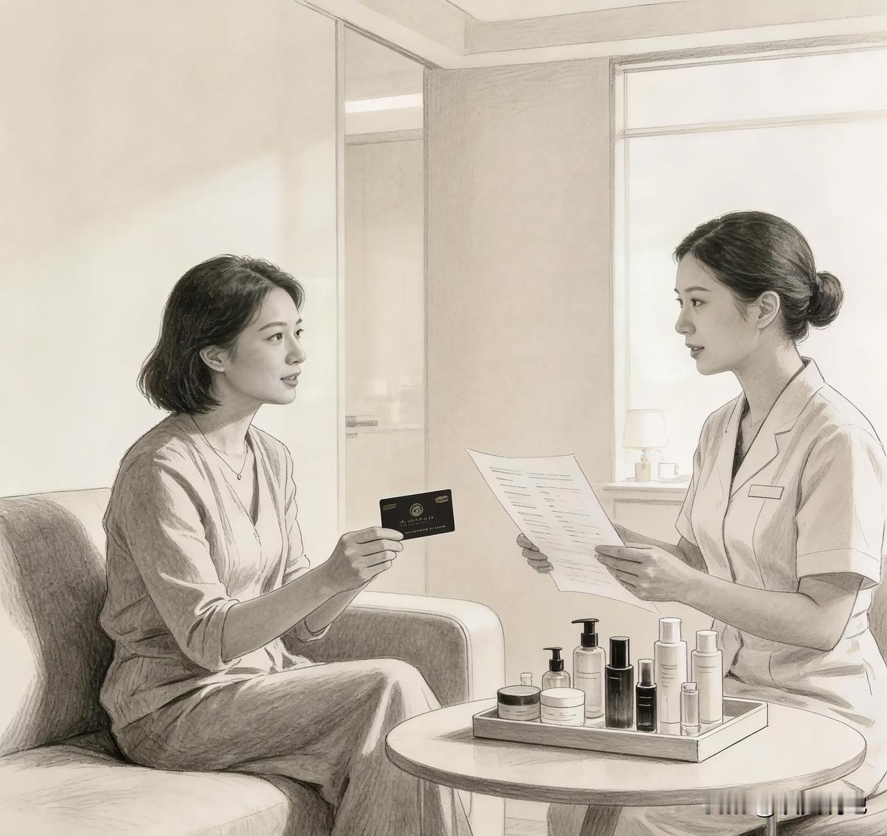 一位干美容师的师傅说：
“干这行久了，不用聊两句，看客户怎么花钱就知道他要啥！”