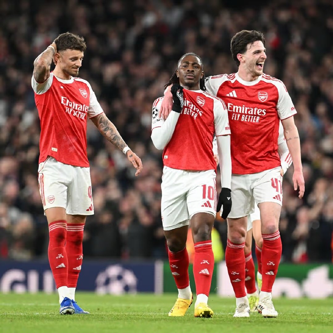 阿森纳官方：埃泽被评为俱乐部3月最佳球员🏆阿森纳 英超联赛 埃泽