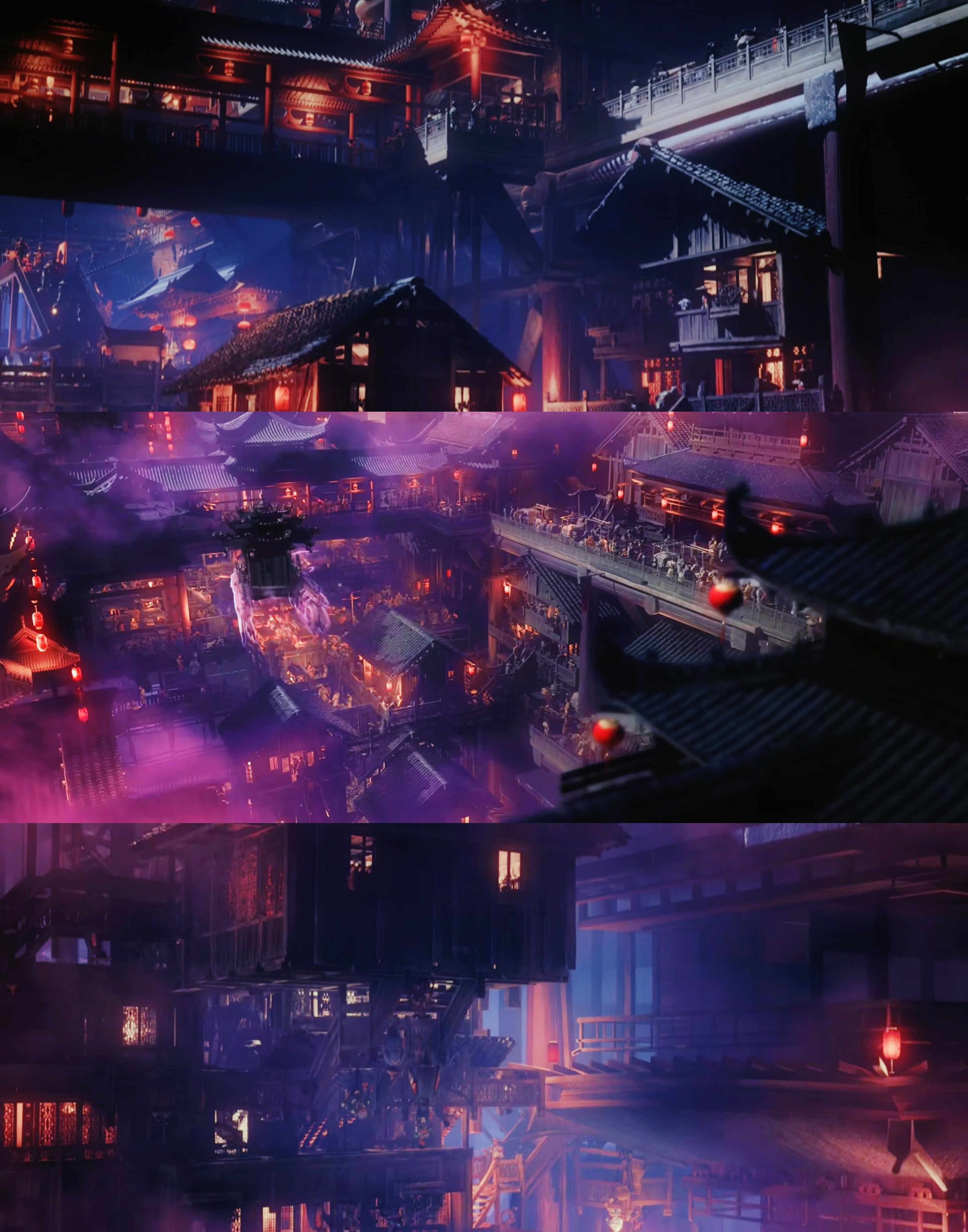 没人夸夸白日提灯的东方镜头美学吗光影 构图 运镜皆仙品随便一截就是一幅水墨画迪丽