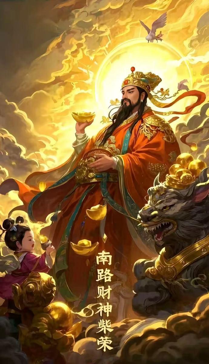 转发好运~财神到🙏，纳五路金银入宅院，扫清职场小人是非，留住贵人相助财缘。月月