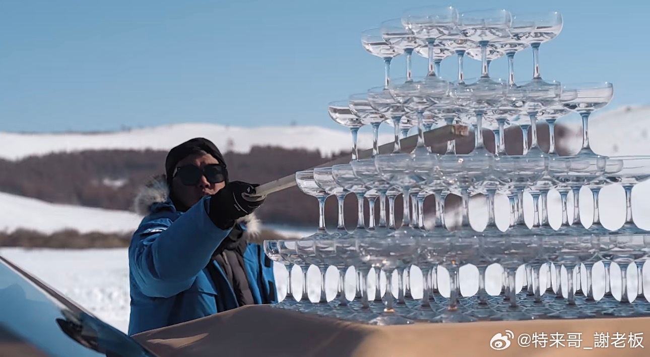 终于有车也能完成“香槟塔”挑战了蔚来ET9独领风骚一年多了，有伴儿了蔚来es9特