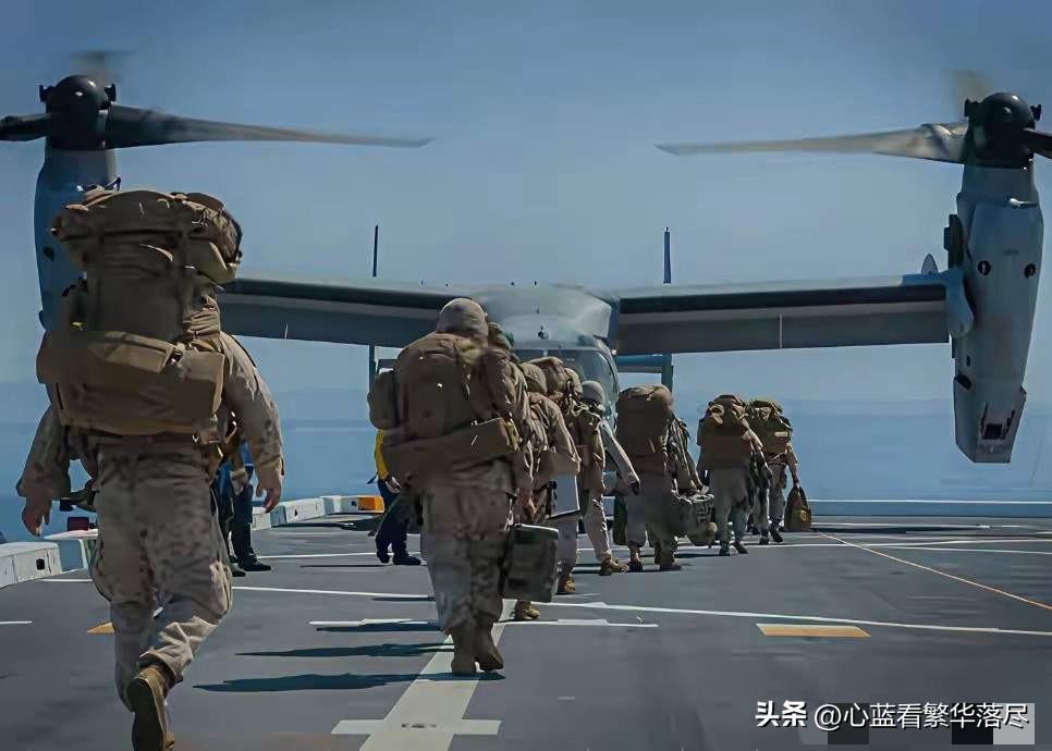 孤军深入，此乃兵家大忌啊！美军计划向哈尔克岛空降5000名海军陆战队员，目的是为