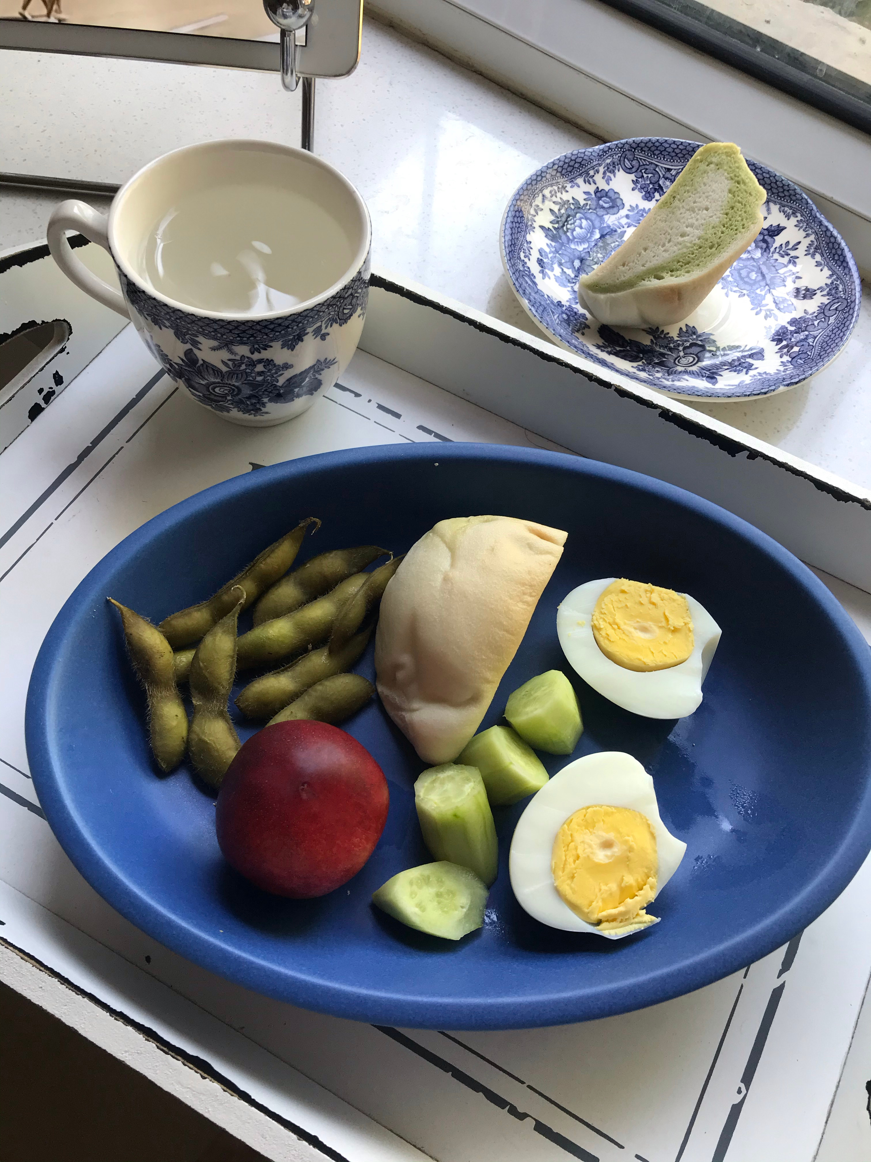 天天晒早餐一日一食一记365天早餐不重样早餐 2026.7.7啃大理石斑斓米面包