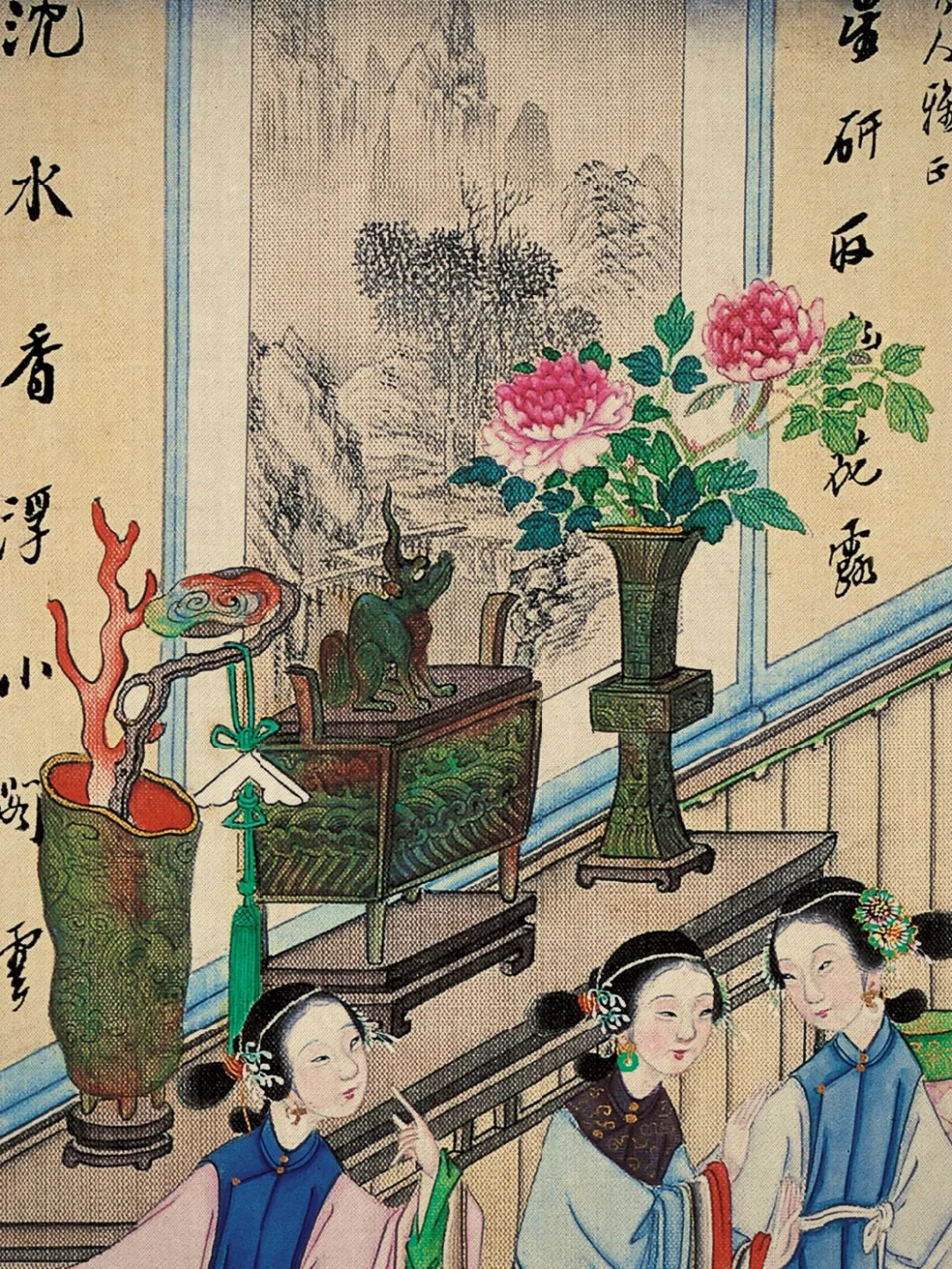 家居｜清代富贵人家是怎么布置厅堂桌案的？