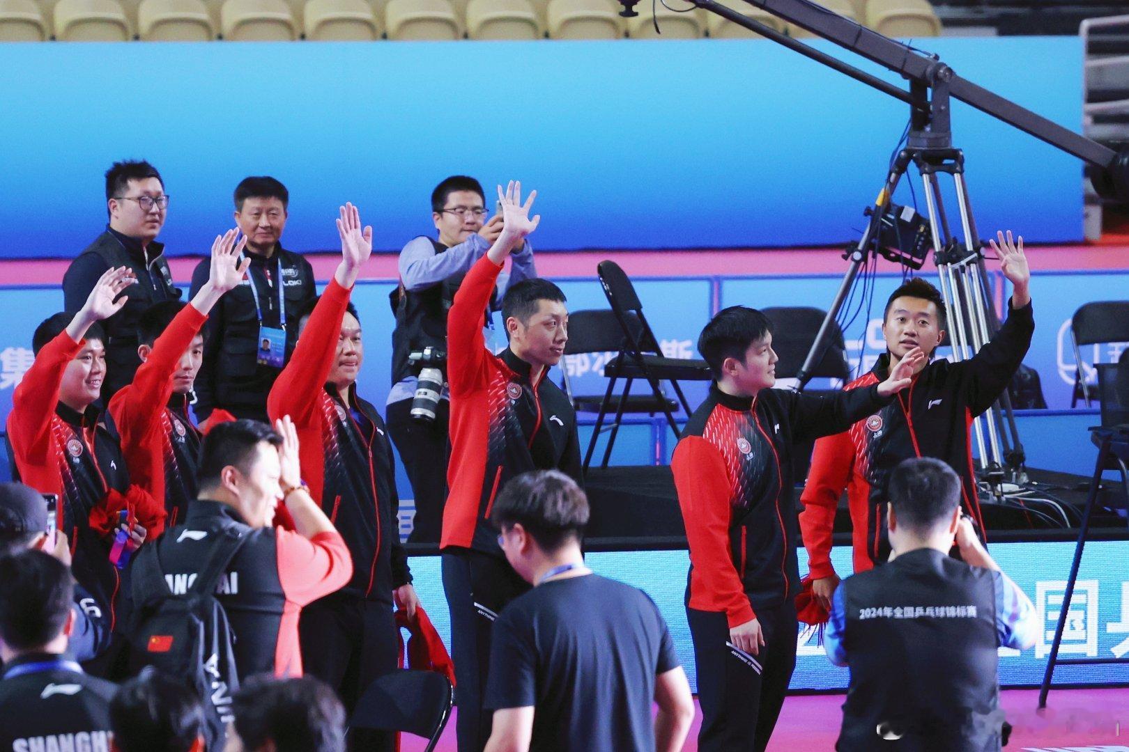 樊振东许昕领衔上海队征战全运会期待樊振东，全运会见 ​​​