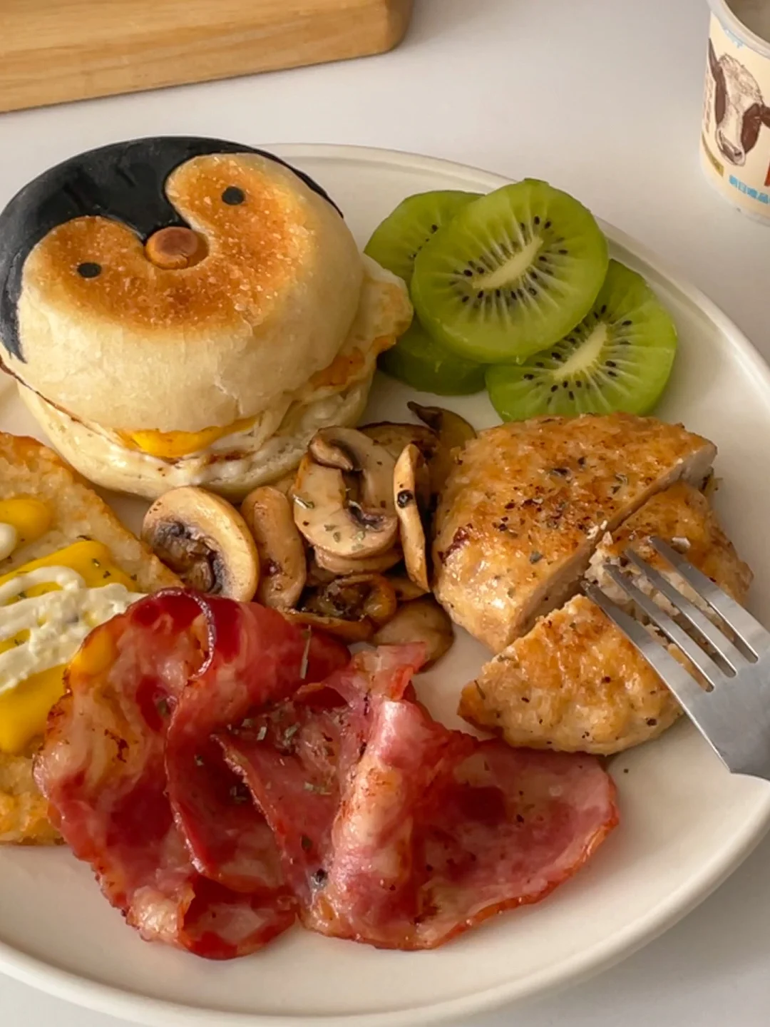 🐧企鹅宝宝麦芬brunch  附教程