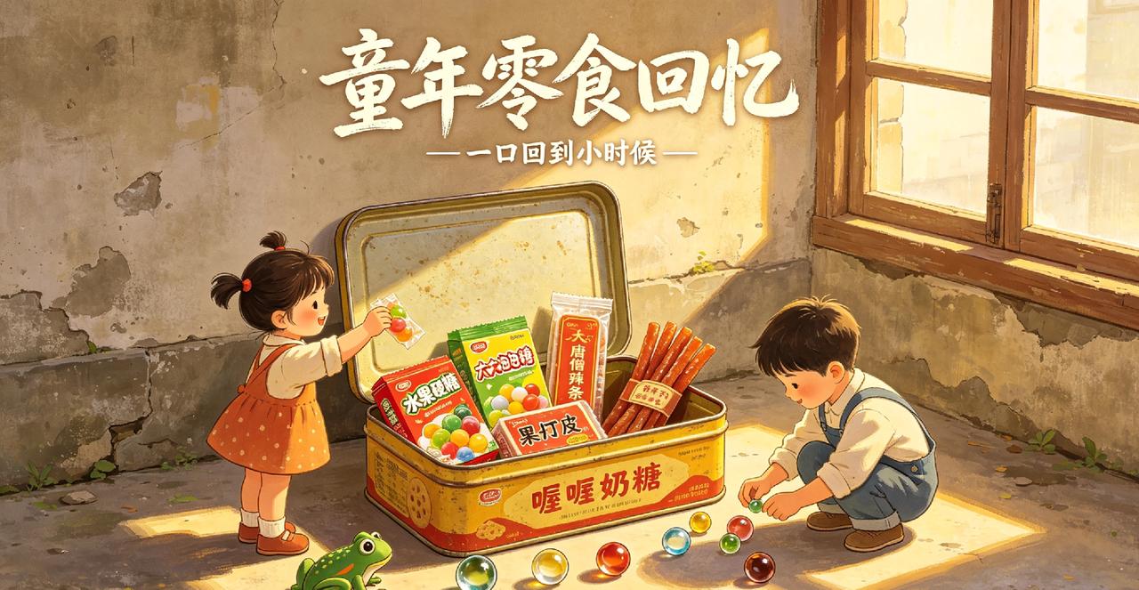 什么样的零食能让你一秒回到童年?