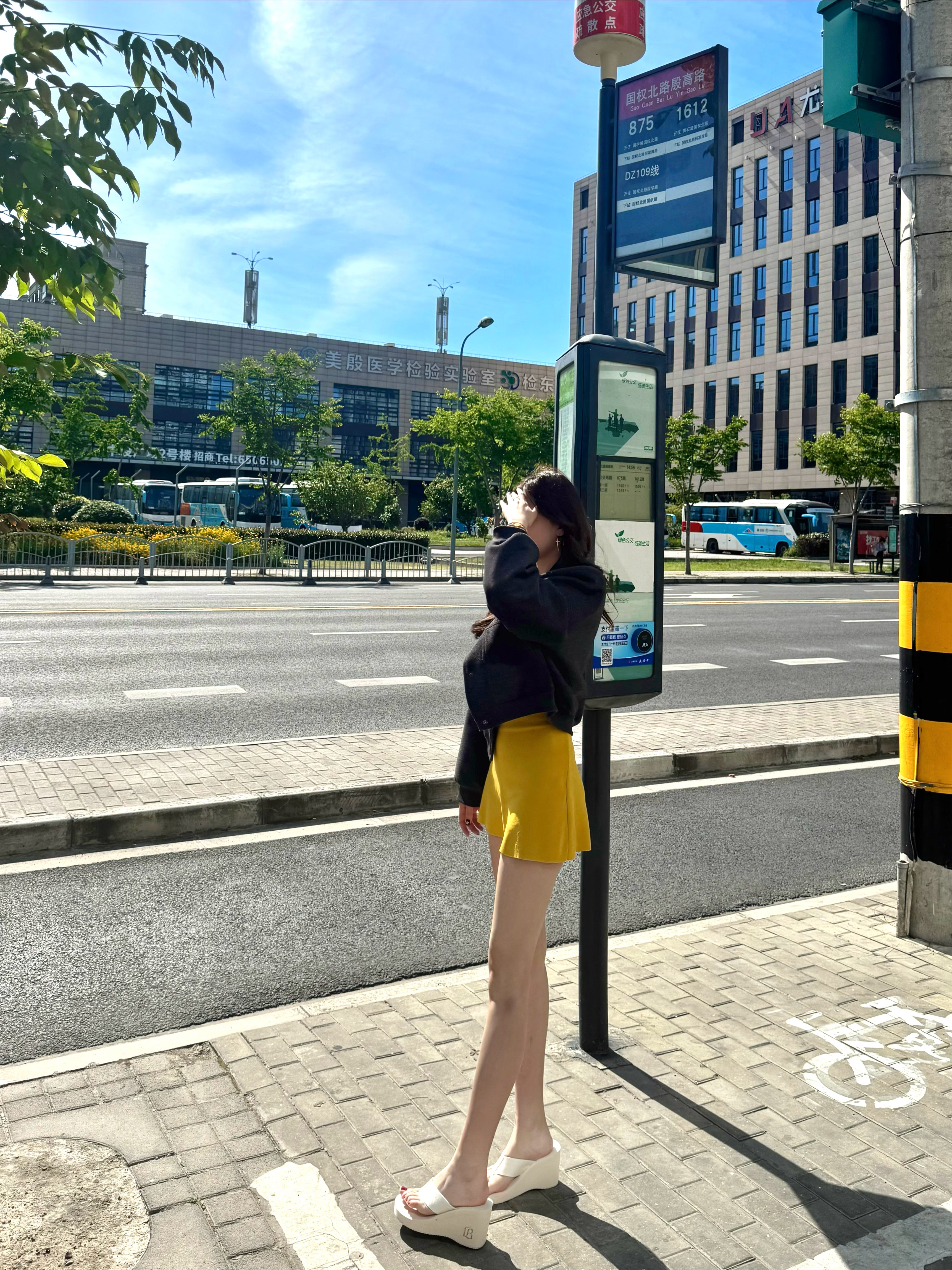 天气很哇晒☀️！ 上海·复旦大学江湾校区