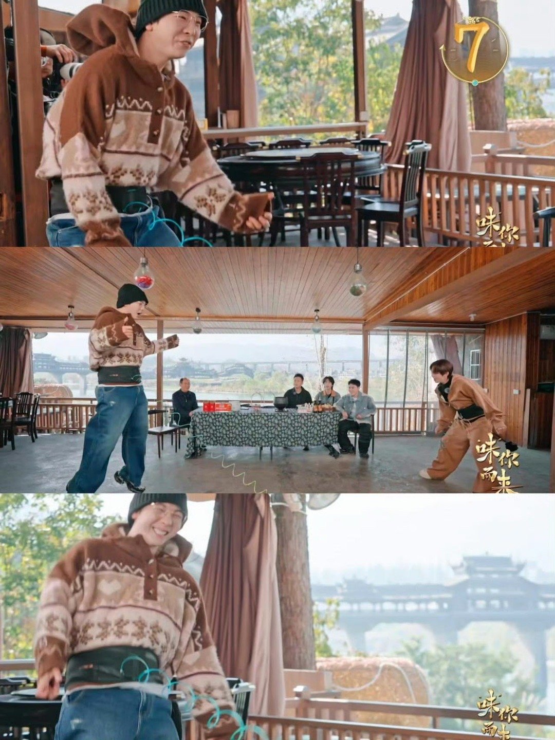 胡夏第一次为吃口饭这么拼 胡夏用行动证明：男人胜负欲+饥饿感=恐怖战斗力！为了吃