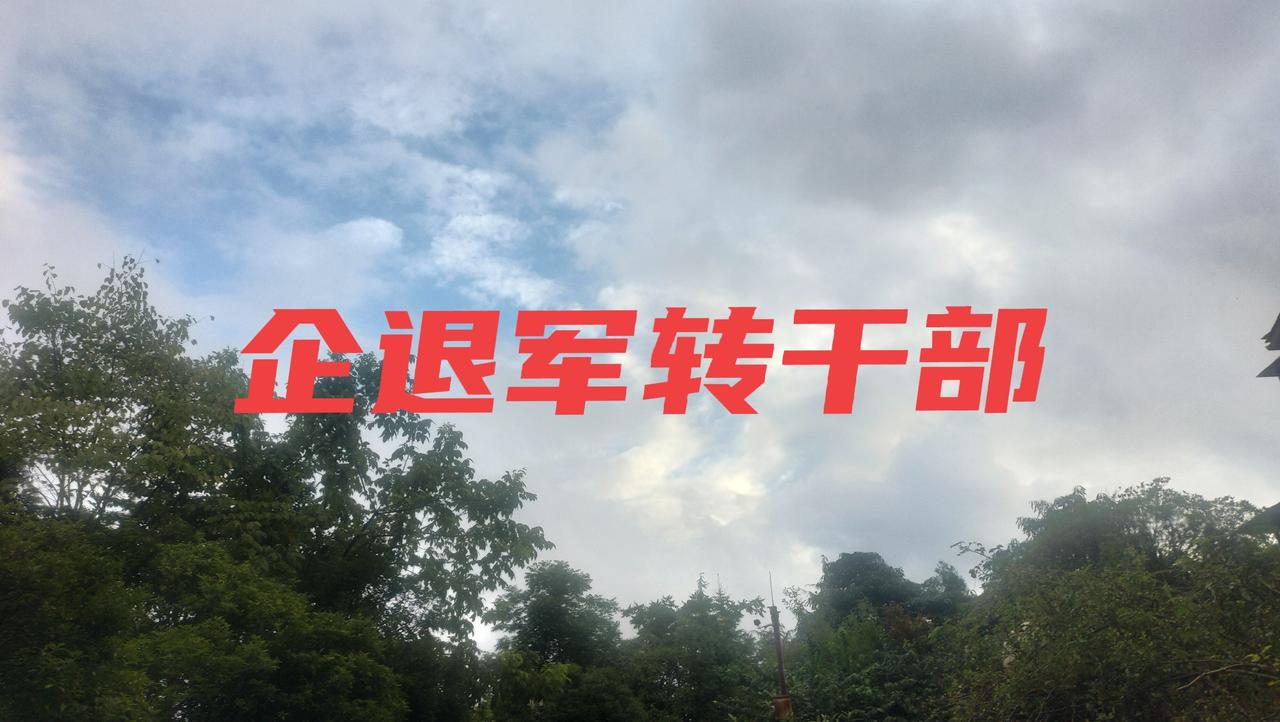 企退军转干部是不是吃亏？就这一话题给大家说说看。
企退军转干部有相当一部分是受国