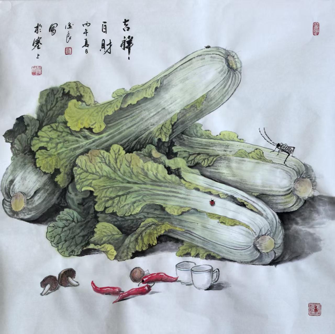 卢俊良绘画作品欣赏。卢俊良的绘画作品可以感受到生活的气息。
