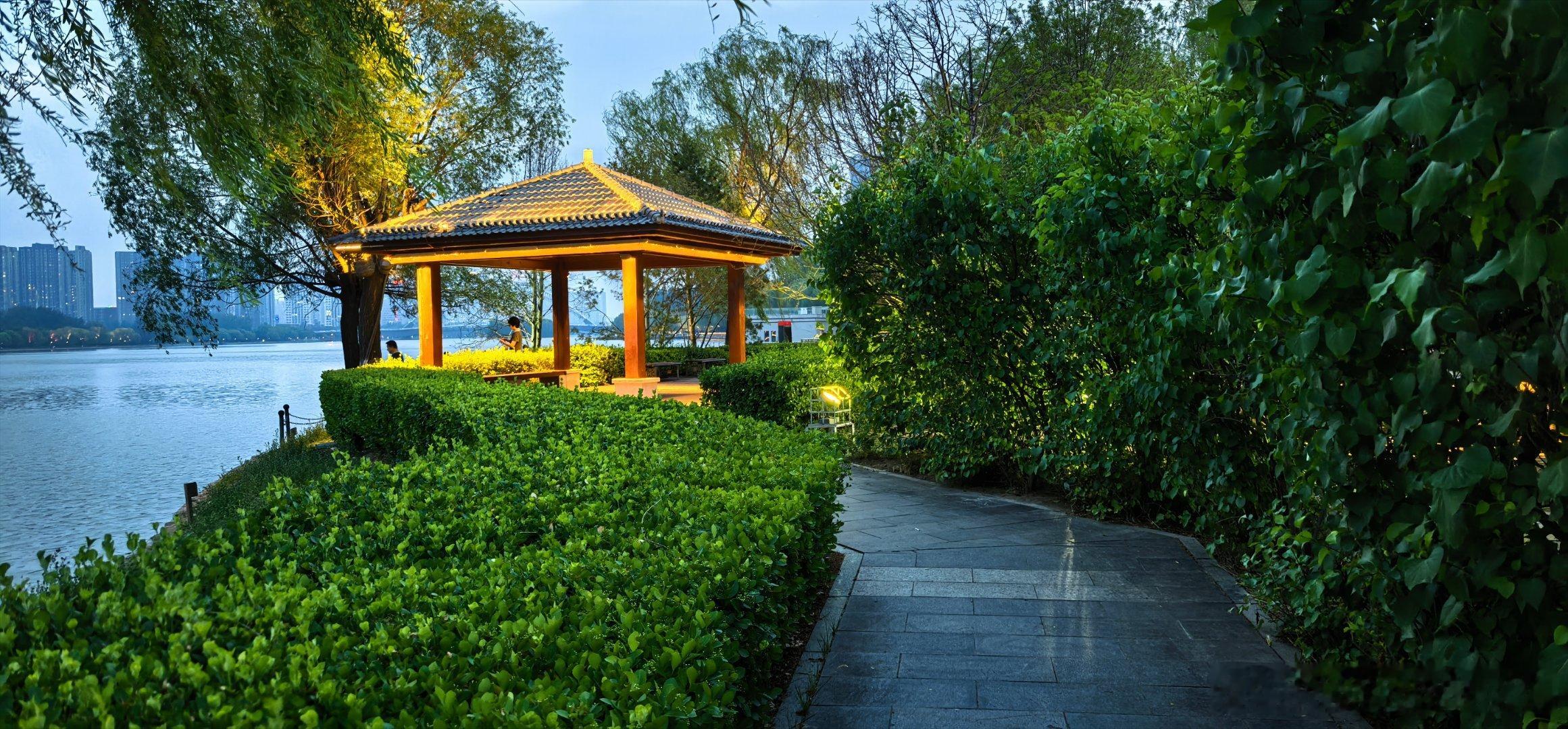 太原  汾河公园翠港观涛景区 