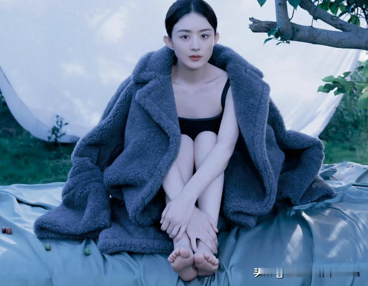 赵丽颖气质女神，优雅动人