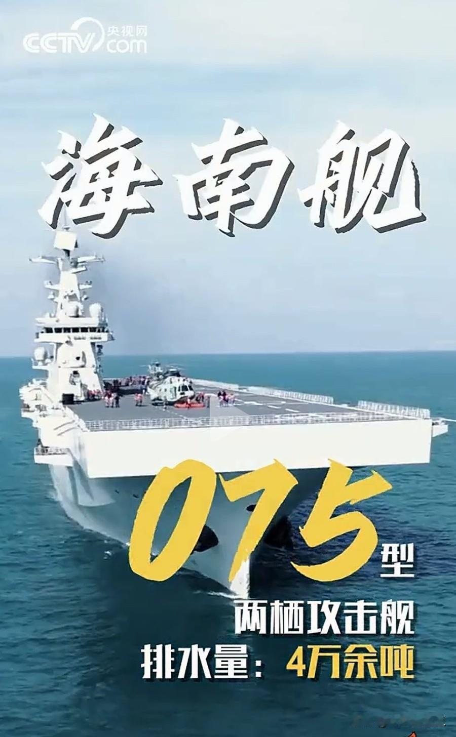 看看我们的海上“八大平板”吧，可以荡平一切“毒苗”。这是中国海军的“海上长城”—