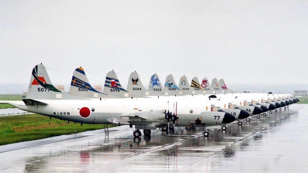 日军P3C机队，摄于1997年外军影像武器装备兵器影像