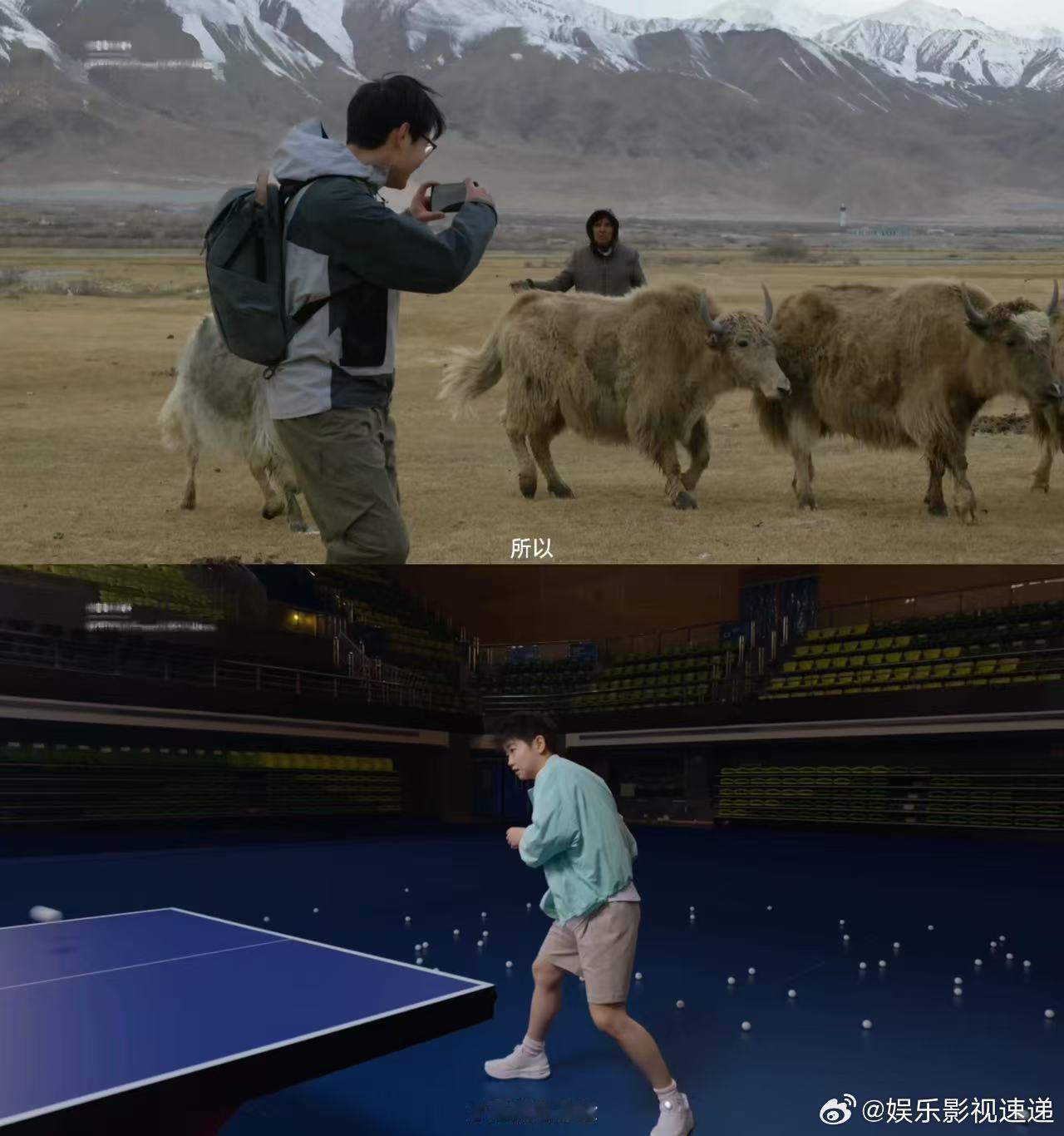 孙颖莎Links梦幻联动 看到孙颖莎和links同框的那一刻真的被戳中了，两个认