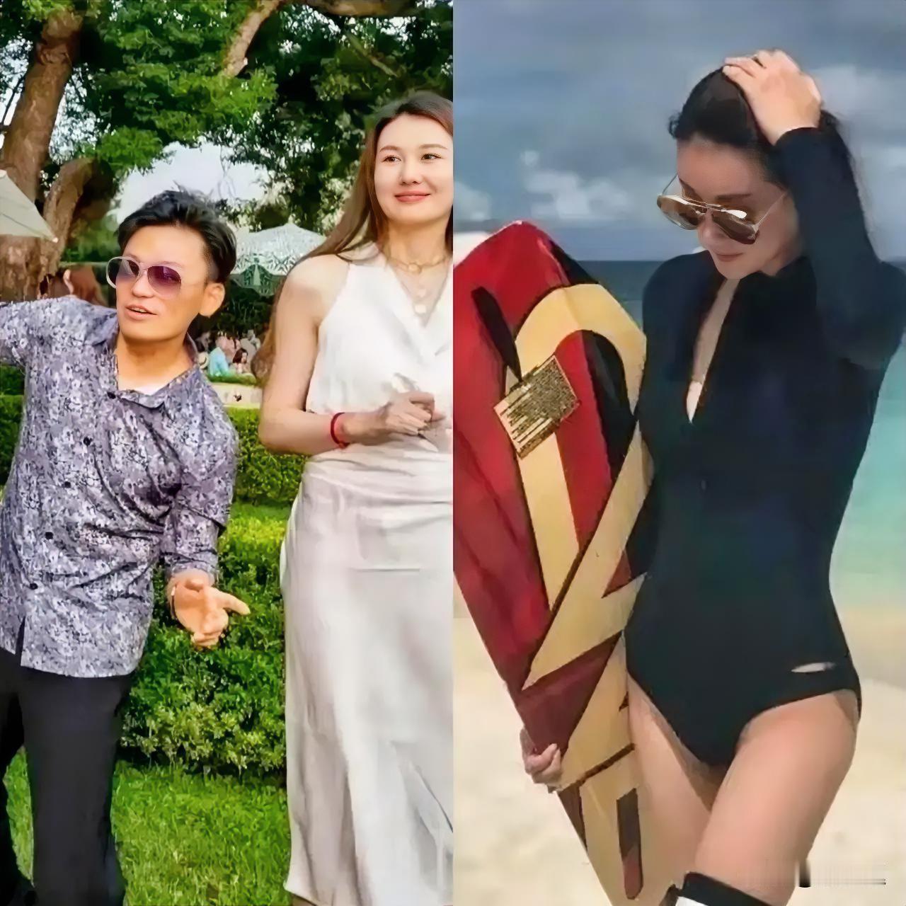 不查不知道，
 
一查我差点感动哭了。
 
原来王宝强的现任冯清，不是那个跟他共