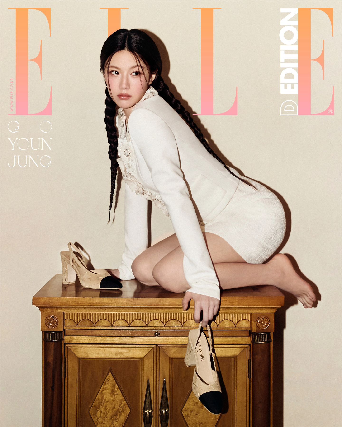 #高允真# ELLE KOREA 电子刊封 ​​​