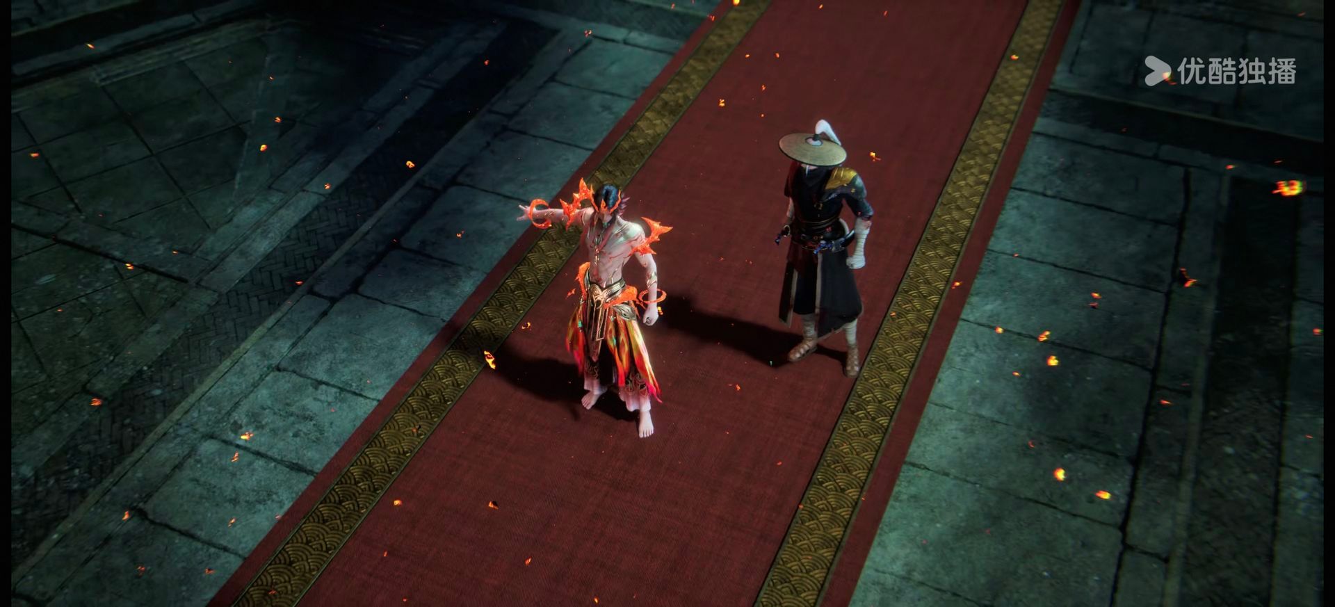 国漫水墨打戏最神的一集我愿称之为国漫打戏的新标杆！疯批反派阴柔诡谲的打法，像水墨