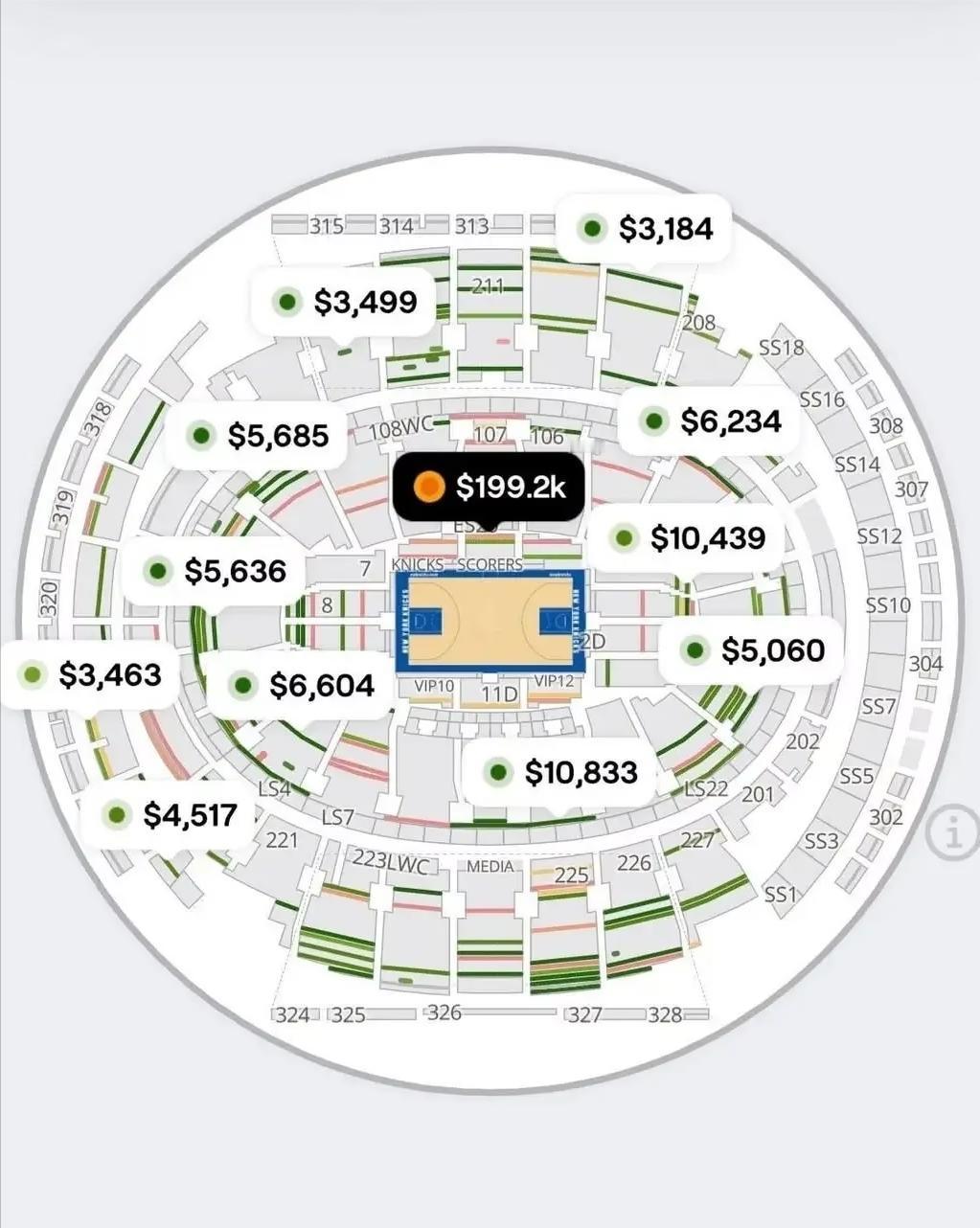 NBA天价门票震撼体坛！一张尼克斯总决赛门票竟要价143万？

这绝非天方夜谭—
