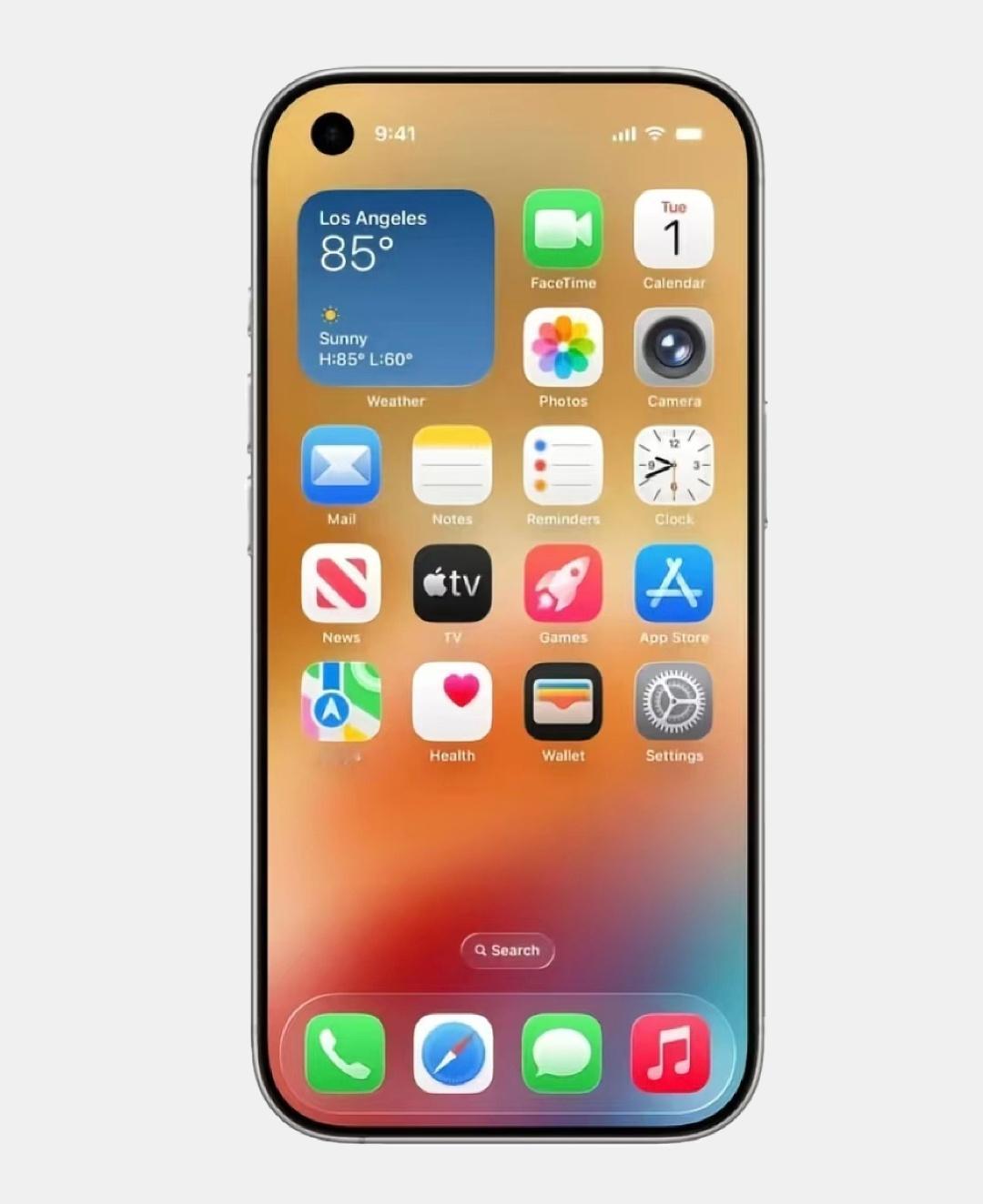 iPhone18Pro或摒弃药丸状挖孔既然取消药丸，那为啥不能居中挖孔，整个靠左