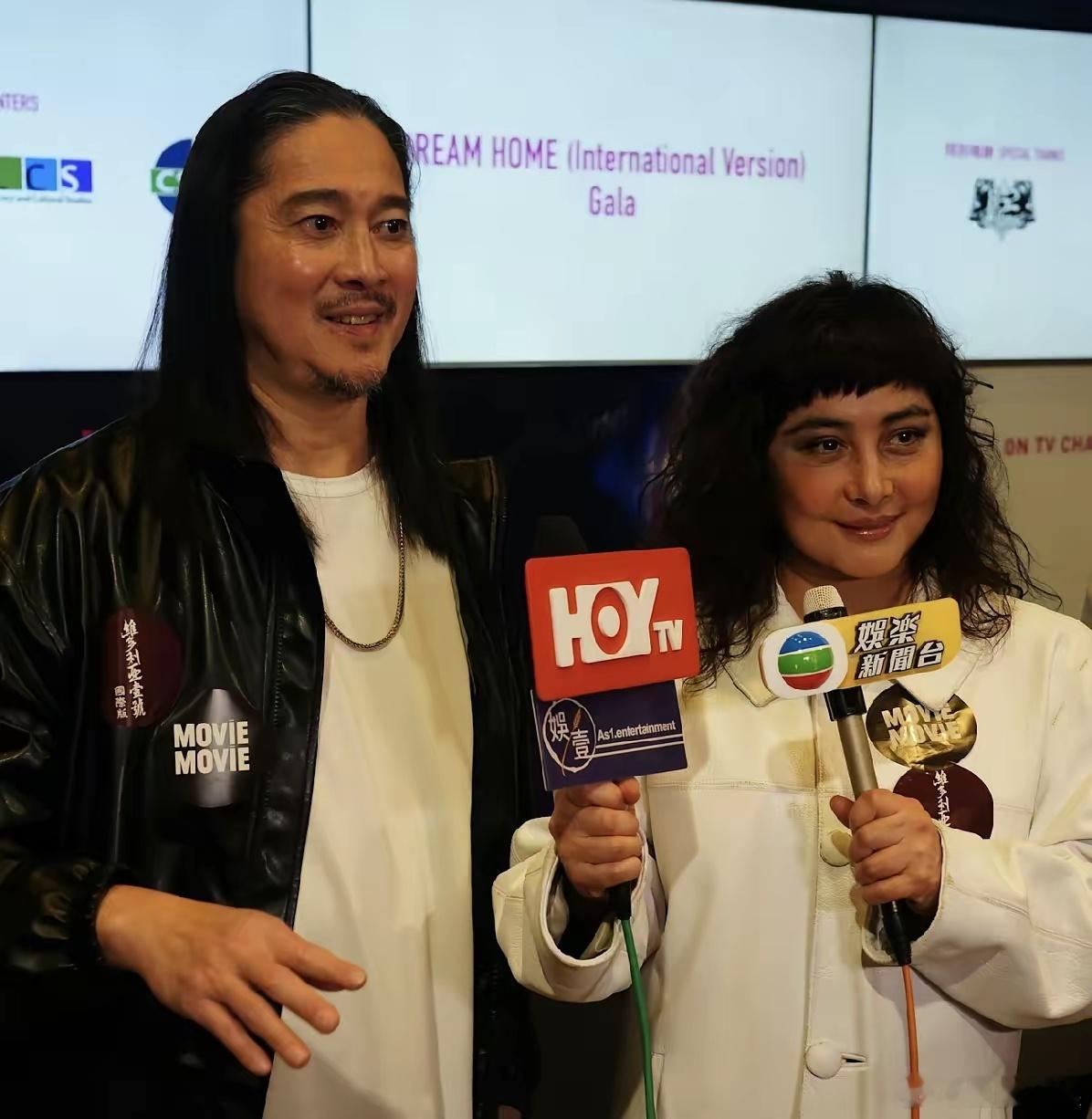 何超仪老公病愈后亮相何超仪老公自曝一年做了三次大手术 何超仪老公病愈后亮相，自曝