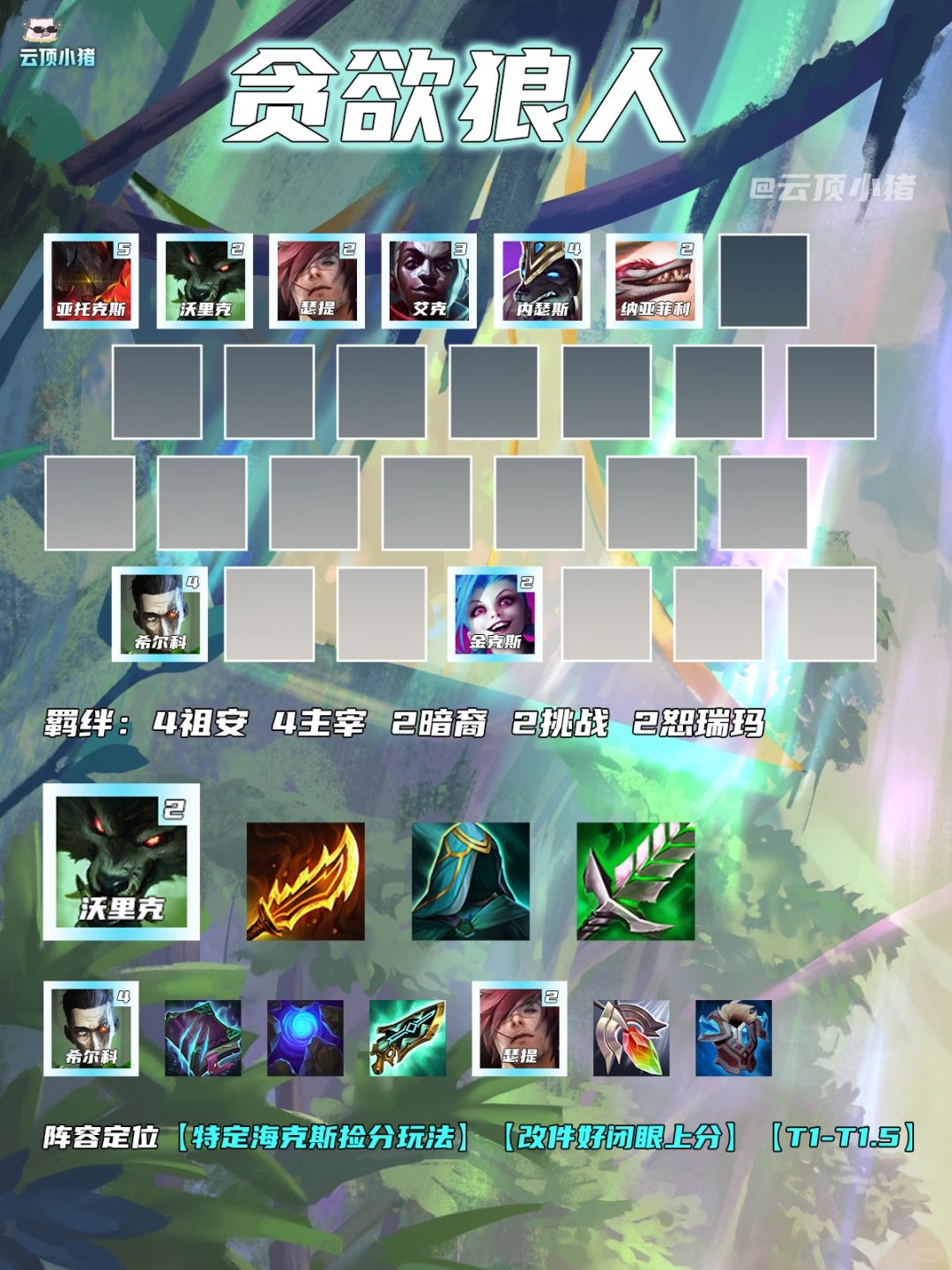 专属捡分玩法！贪欲狼人最新思路！