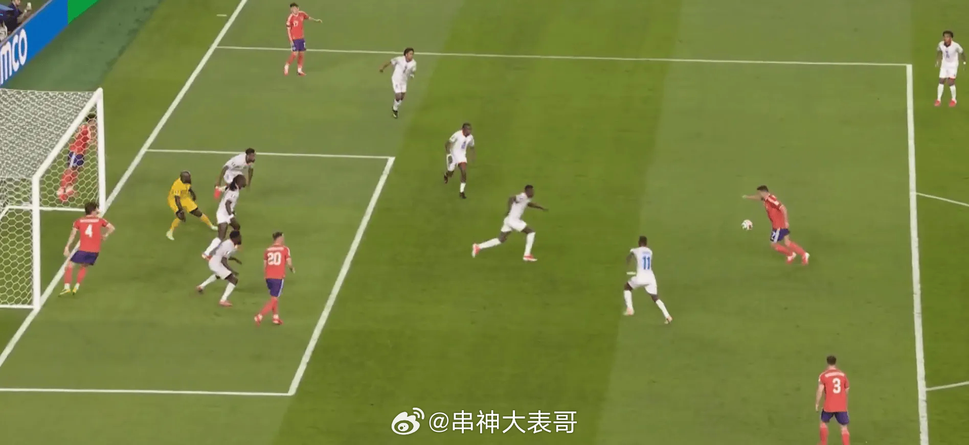 06月14日讯 世界杯小组赛苏格兰vs海地。第28分钟，麦金破门，苏格兰1-0领