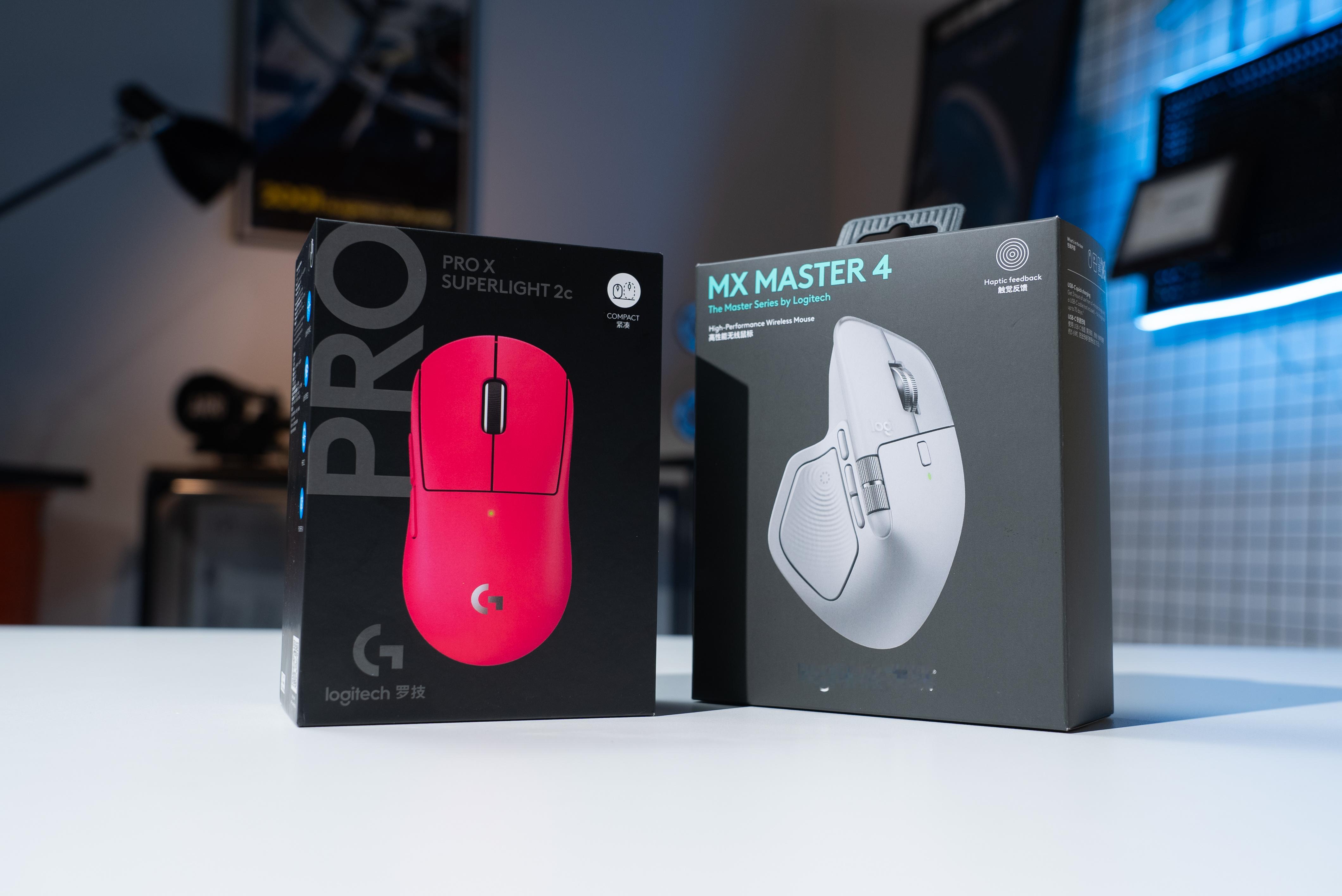 我们拿到了罗技两款新鼠标！GPW4 小狗和 MX Master 4[馋嘴]罗技 