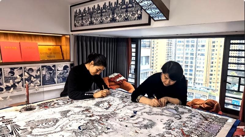 非遗“出圈”！习水剪纸作品跻身全国大展