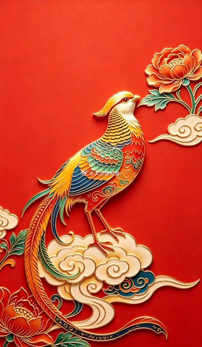 花开锦绣，万事吉安 