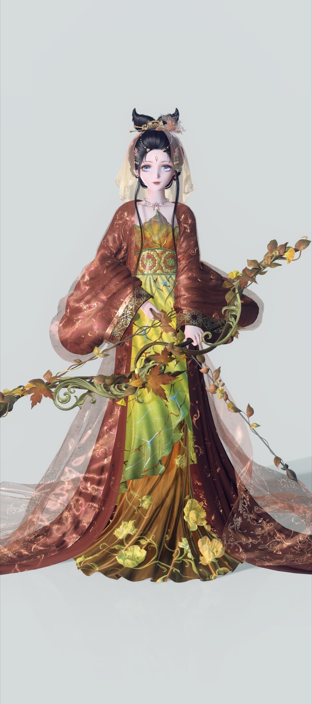 闪耀暖暖[超话]这个累充稀有套就很适合搭一些山鬼树妖叶子精的[阴险] ​​​