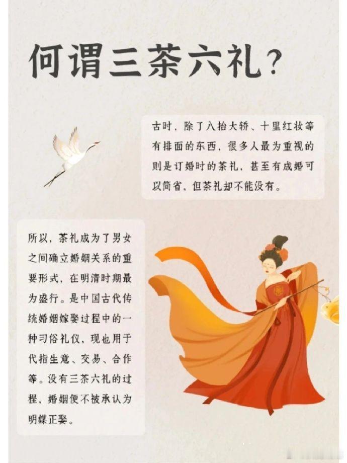 古代婚俗的“三茶六礼”，是哪“三茶”哪“六礼”？ 