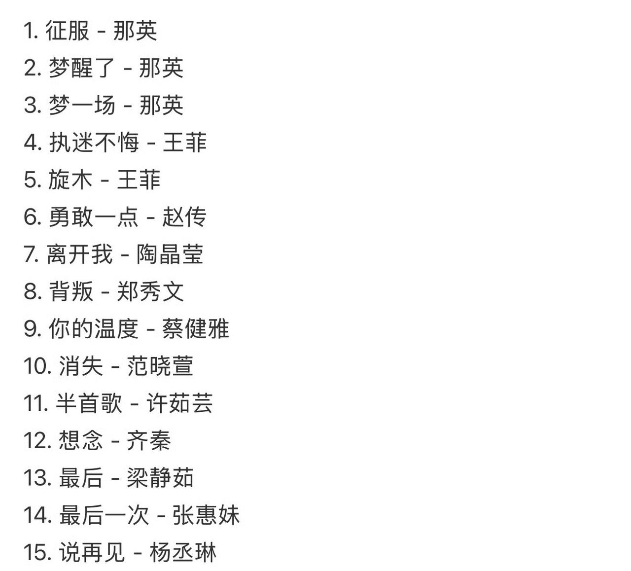 袁惟仁的代表作，你听过哪些。
原来这么多好听的歌都出自袁惟仁之手啊！
流传最广的