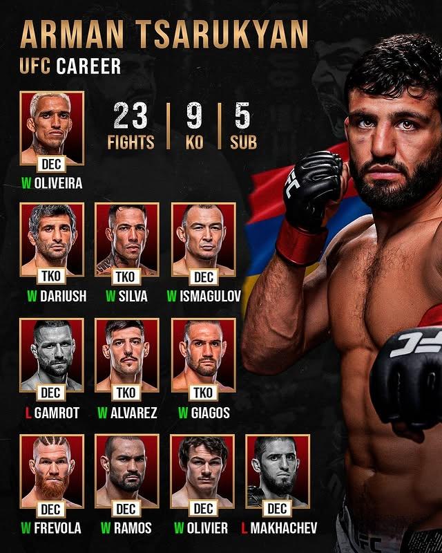 UFC轻量级的希望萨鲁基安迎战丹霍克🔥。